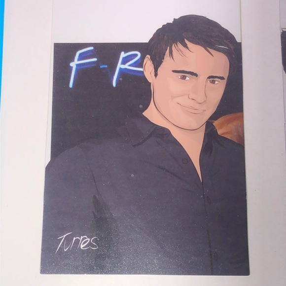 Original art prints by Toronto artist Torres of Friends cast - Picture 2 of 5